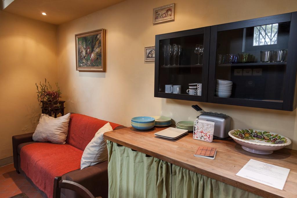 Ferienwohnung Santa Croce Elegant With Garage Florenz Exterior foto